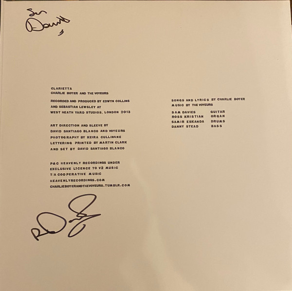 Charlie Boyer And The Voyeurs - Clarietta | Heavenly (HVNLP99) - 3 Charlie Boyer And The Voyeurs - Clarietta | Heavenly (HVNLP99) - 3