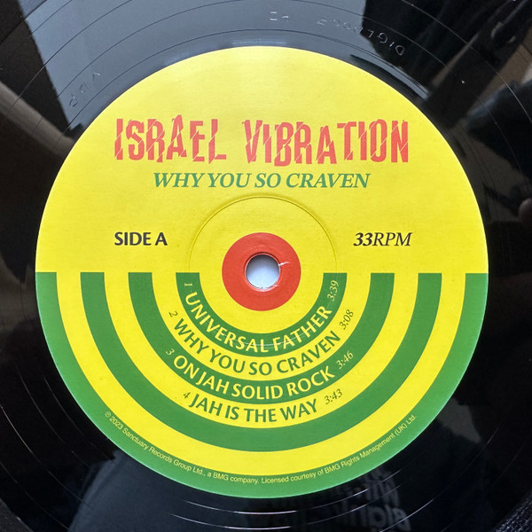 Israel Vibration - Why You So Craven | Real Authentic Sound (none) - 2