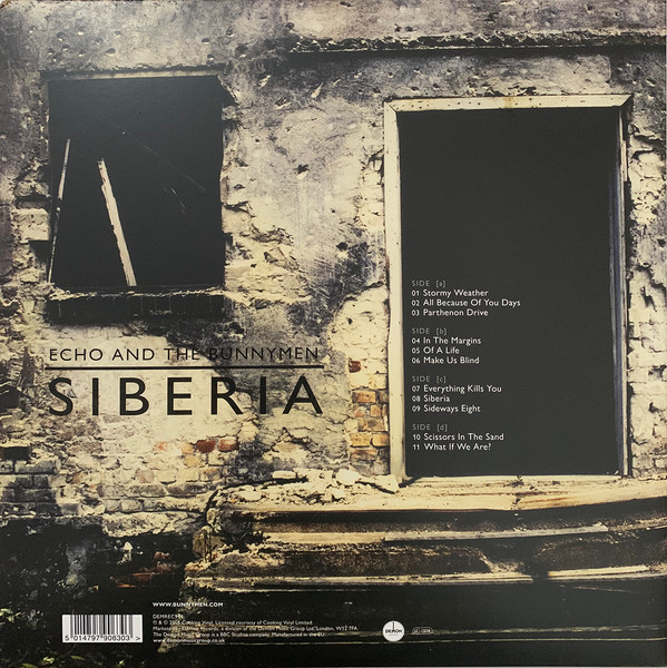 Echo & The Bunnymen - Siberia | Demon Records (DEMREC949) Echo & The Bunnymen - Siberia | Demon Records (DEMREC949)