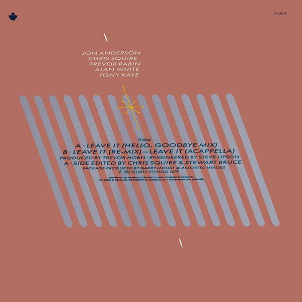 Yes - Leave It | ATCO Records (79 69640)