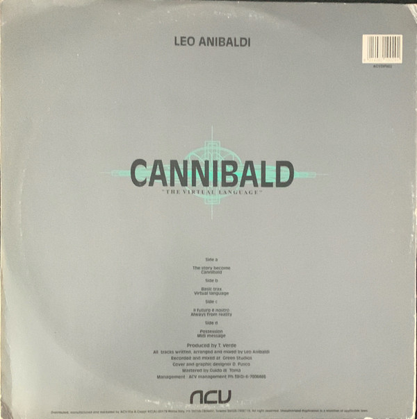 Leo Anibaldi - Cannibald (The Virtual Language) | ACV (ACVDP002) - 4