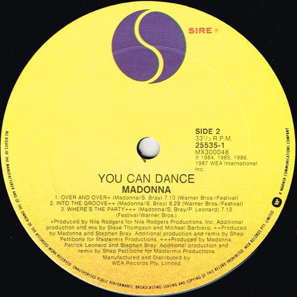 Madonna - You Can Dance | Sire (25535-1) - 4 Madonna - You Can Dance | Sire (25535-1) - 4