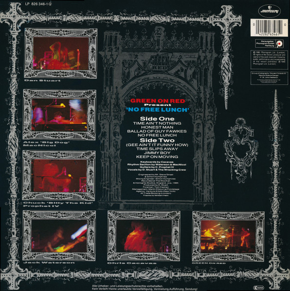 Green On Red - No Free Lunch | Mercury (826 346-1) - 2