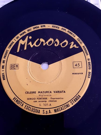 Sergio Fontana - Celebre Mazurca Variata | Microson (S.101)