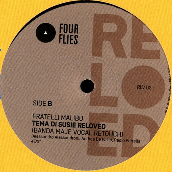 Fratelli Malibu - Tema Di Susie Reloved | Four Flies Records (RLV 02)