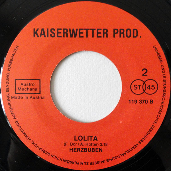 Herzbuben - Bevor Du Mich Noch Fragst / Lolita | Kaiserwetter Prod. (119 370) - 4