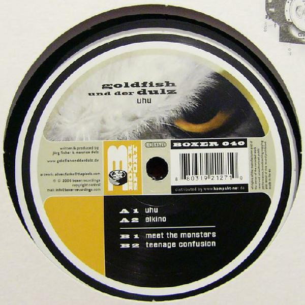Goldfish Und Der Dulz - Uhu | Boxer Recordings (BOXER 040) - main