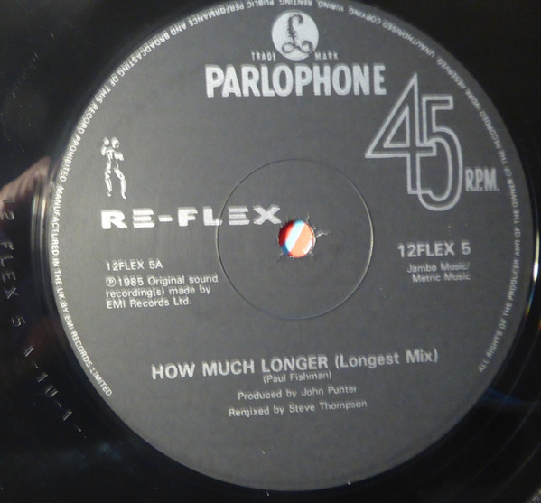 Re-Flex - How Much Longer | Parlophone (12 FLEX 5) - 3