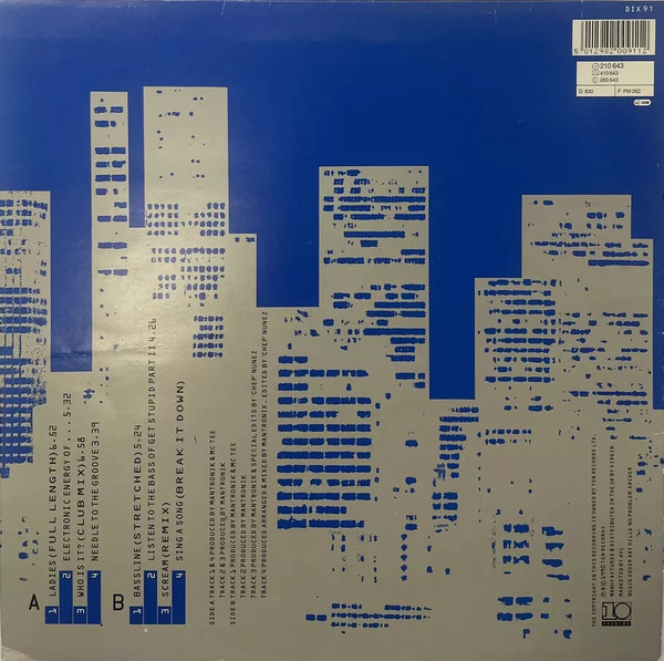 Mantronix - The Best Of (1986-1988) | 10 Records (DIX 91) - 2 Mantronix - The Best Of (1986-1988) | 10 Records (DIX 91) - 2