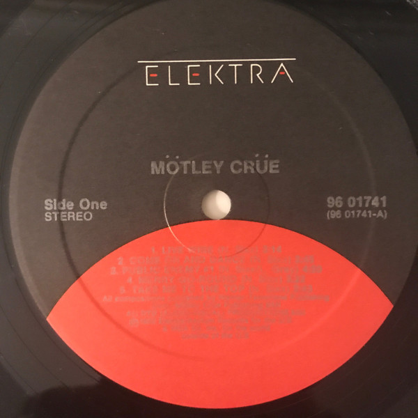Mötley Crüe - Too Fast For Love [Vinyl] | Elektra (96 01741) - 3