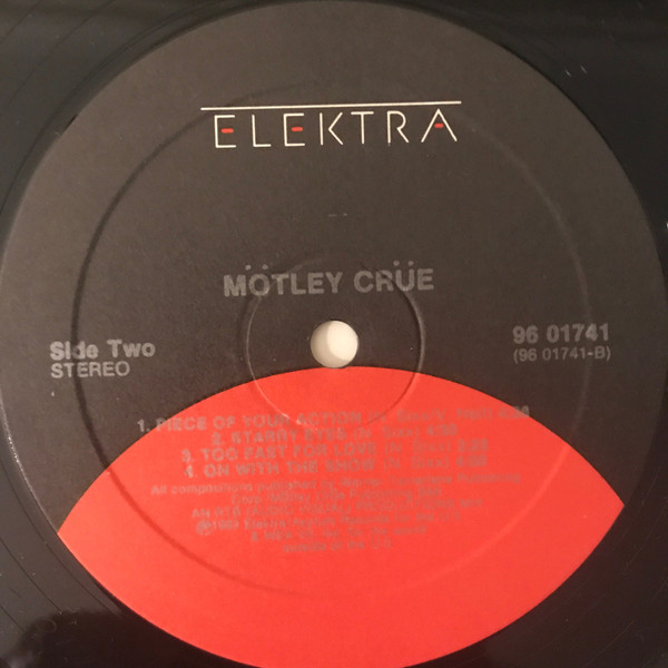 Mötley Crüe - Too Fast For Love [Vinyl] | Elektra (96 01741) - 4