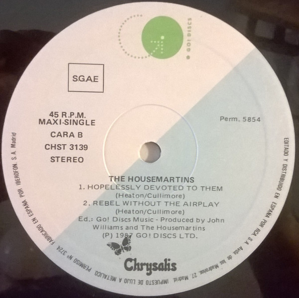 The Housemartins - Five Get Over Excited | Go! Discs (CHST 3139) - 4