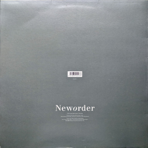 New Order - Fine Time | Factory (Fac223) - 2