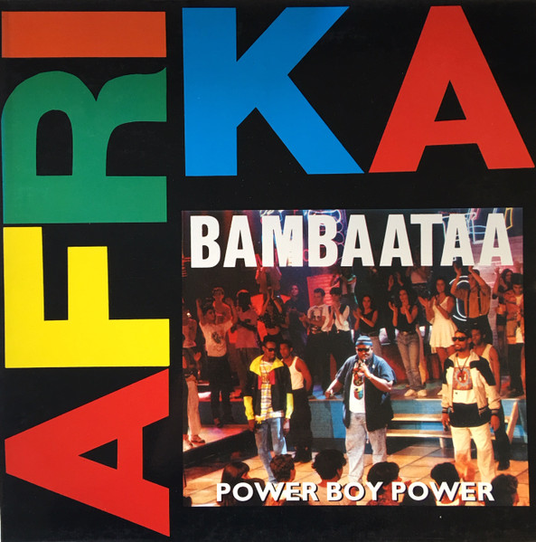 Afrika Bambaataa - Power Boy Power / Save The World | Spitfire Music (SPX-145)