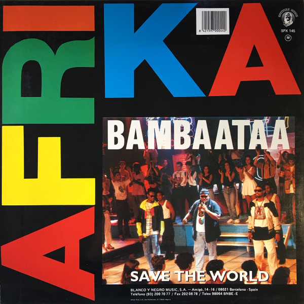 Afrika Bambaataa - Power Boy Power / Save The World | Spitfire Music (SPX-145) - 2 Afrika Bambaataa - Power Boy Power / Save The World | Spitfire Music (SPX-145) - 2