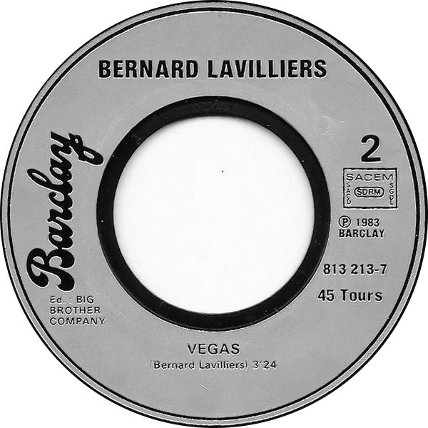 Bernard Lavilliers - Idées Noires | Barclay (813 213-7) - 4