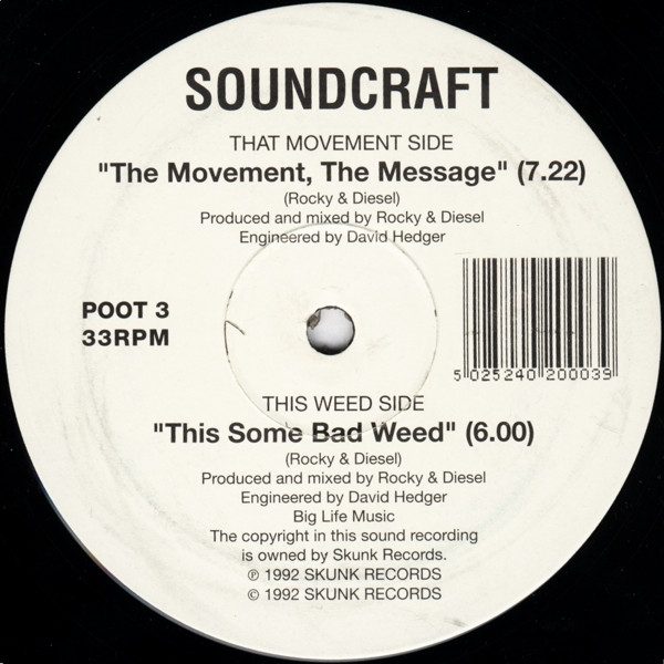 Soundcraft - The Movement, The Message | Skunk Records (POOT 3) - main
