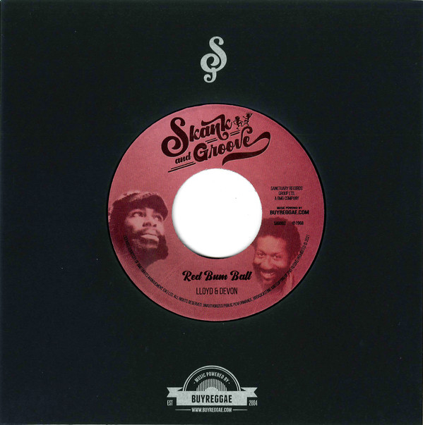 Derrick Morgan / Lloyd & Devon - Conquering Ruler / Red Bum Ball | Skank & Groove (SAG002) - 2 Derrick Morgan / Lloyd & Devon - Conquering Ruler / Red Bum Ball | Skank & Groove (SAG002) - 2