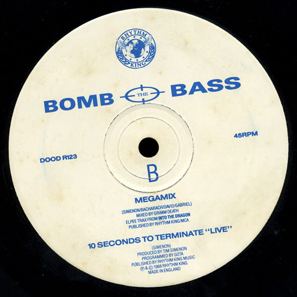 Bomb The Bass - Say A Little Prayer | Rhythm King (DOOD R123) - 3