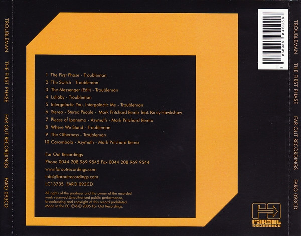 Troubleman - The First Phase | Far Out Recordings (FARO 093CD) - 4 Troubleman - The First Phase | Far Out Recordings (FARO 093CD) - 4