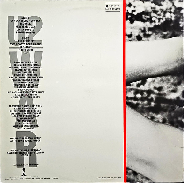 U2 - War | Island Records (I·205259) - 2