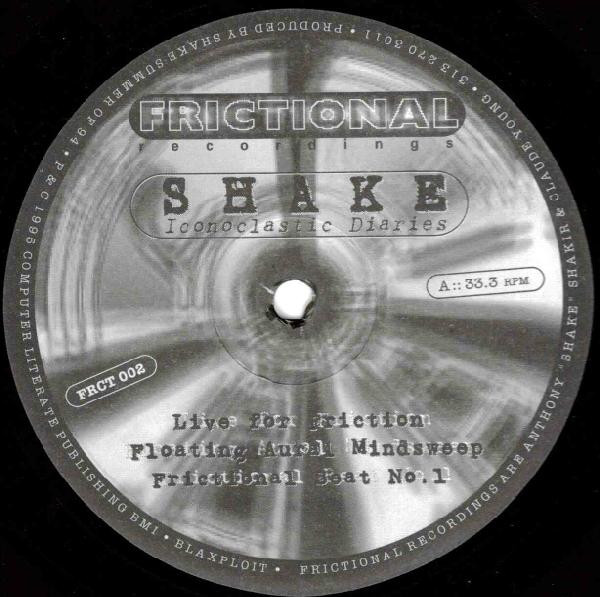 Shake - Iconoclastic Diaries | Frictional Recordings (FRCT 002)