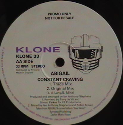 Abigail - Constant Craving | Klone Records (KLONE 33) - 2