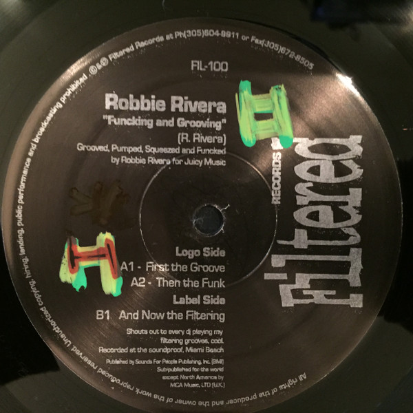 Robbie Rivera Presents Invasion - Relax | Filtered Records (FIL-102) - 3