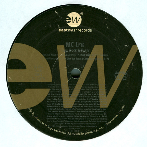 MC Lyte - Cold Rock A Party | EastWest Records America (0-63985) - 3