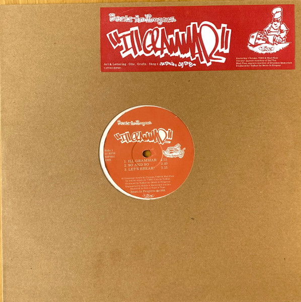 Beats In Progress - Ill Grammar | Beats In Progress (BIP 003) Beats In Progress - Ill Grammar | Beats In Progress (BIP 003)