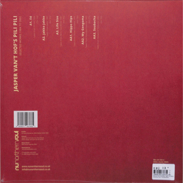 Pili Pili - Selected Works 1984 To 2002 | NuNorthernSoul (NUNSSW004V) - 2