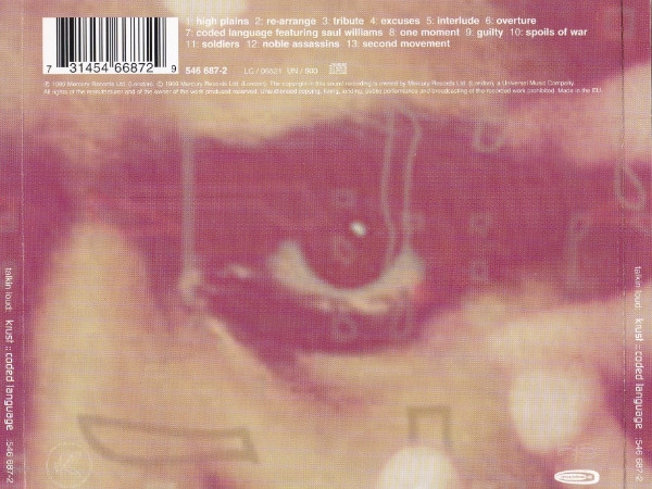 Krust - Coded Language | Talkin' Loud (546 687-2) - 4