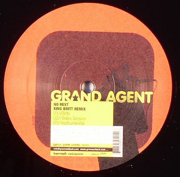Grand Agent - No Rest / This Is What They Meant (King Britt/Ge-Ology Remixes) | Groove Attack Productions (GAP 101)