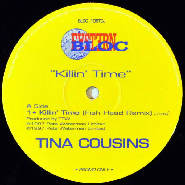 Tina Cousins - Killin' Time | Eastern Bloc Records (BLOC 105TDJ) - 2 Tina Cousins - Killin' Time | Eastern Bloc Records (BLOC 105TDJ) - 2