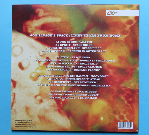 Jon Savage - Jon Savage's Space : Light Years From Home | Caroline True Records (CTRUE48) - 2