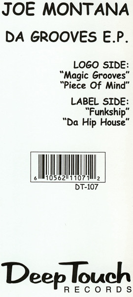 Joe Montana - Da Grooves E.P. | Deep Touch Records (DT 107) - 3