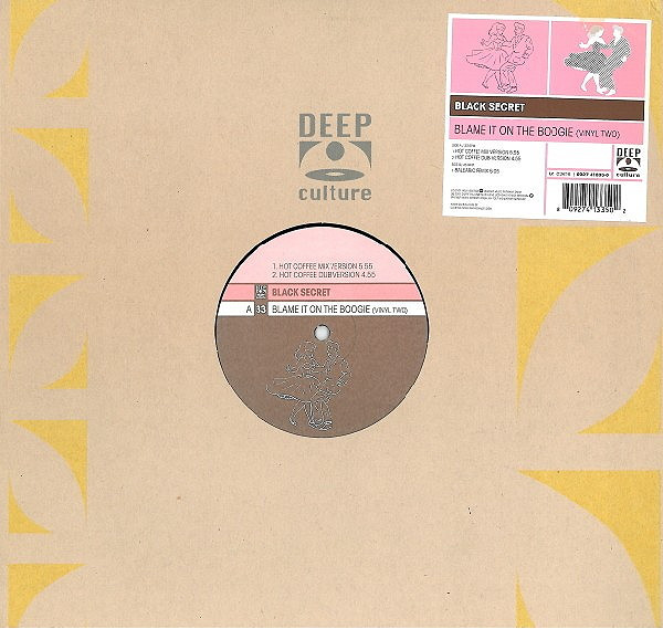 Black Secret - Blame It On The Boogie (Vinyl Two) | Deep Culture (0927 41335-0)