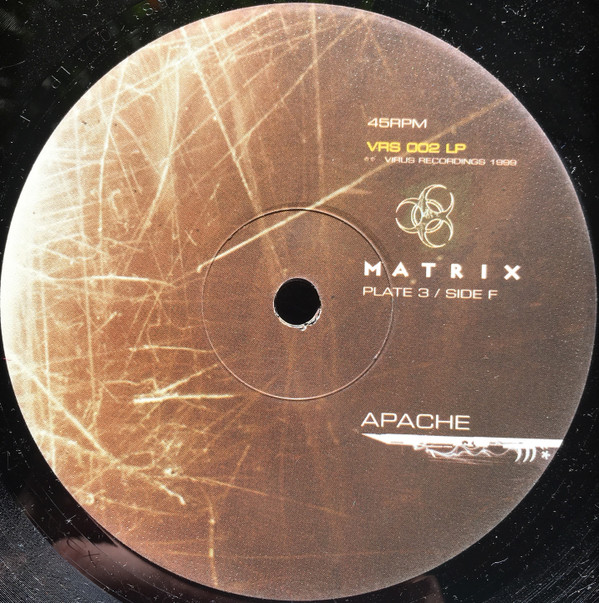 Matrix - Sleepwalk | Virus Recordings (VRS 002 LP) - 8 Matrix - Sleepwalk | Virus Recordings (VRS 002 LP) - 8