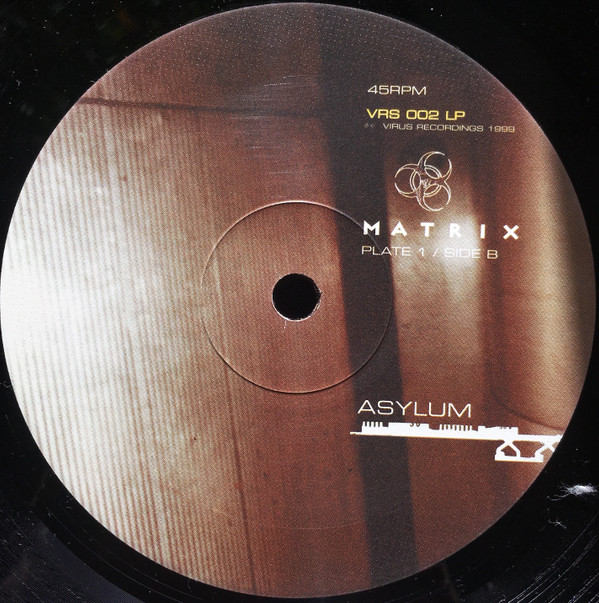 Matrix - Sleepwalk | Virus Recordings (VRS 002 LP) - 4 Matrix - Sleepwalk | Virus Recordings (VRS 002 LP) - 4