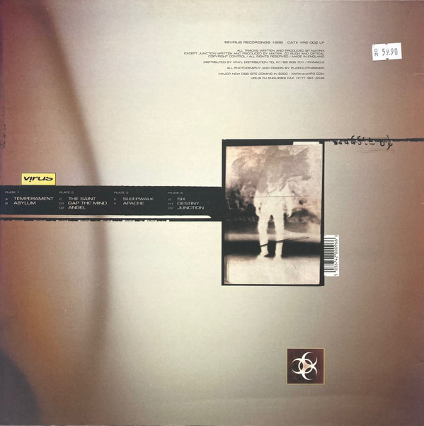 Matrix - Sleepwalk | Virus Recordings (VRS 002 LP) - 2 Matrix - Sleepwalk | Virus Recordings (VRS 002 LP) - 2