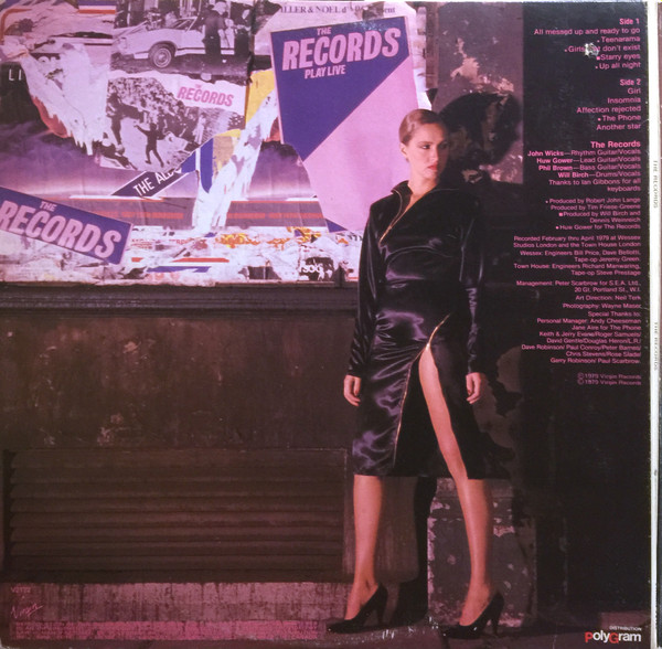 The Records - The Records | Virgin (V 2122) - 3
