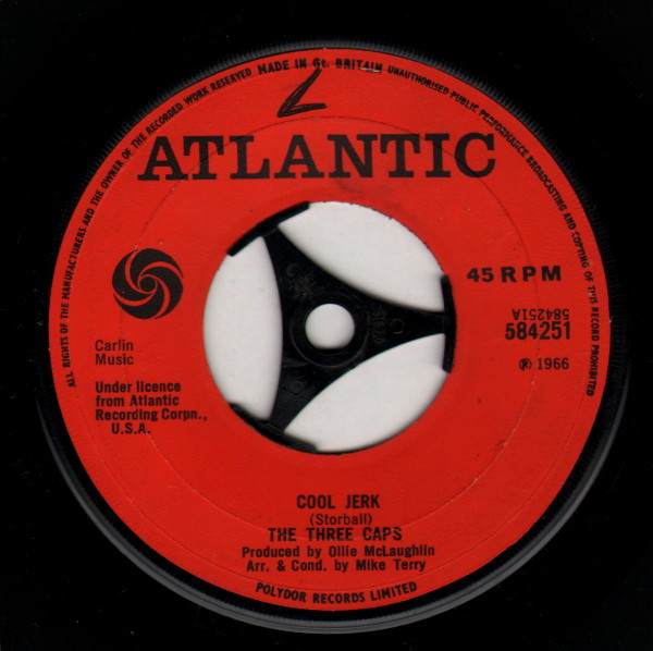 The Three Caps - Cool Jerk / Hello Stranger | Atlantic (584251)