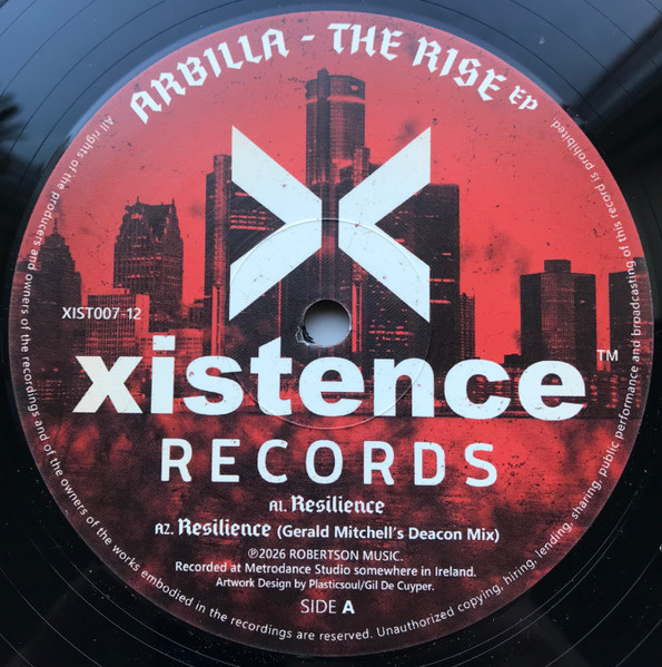 Arbilla - The Rise EP | Xistence Records (XIST007-12) - main