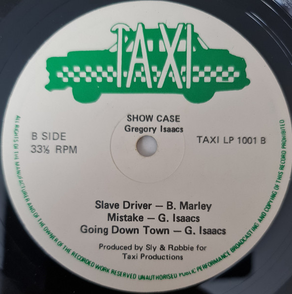 Gregory Isaacs - Showcase | Taxi (LP1) - 4