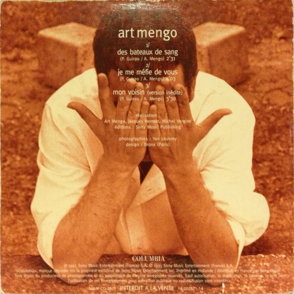 Art Mengo - Des Bateaux De Sang | Columbia (SAMP CD 2871) - 2