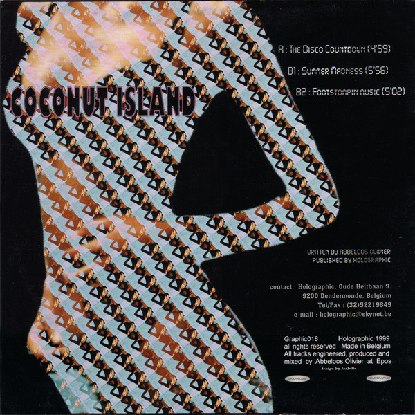 Conga Squad - Coconut Island | Holographic (Graphic018) - 2