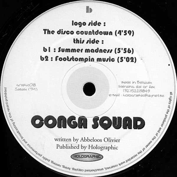 Conga Squad - Coconut Island | Holographic (Graphic018) - 4