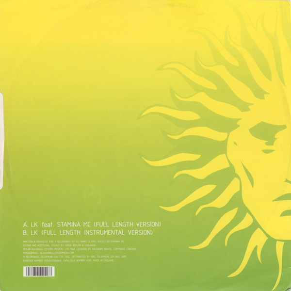 DJ Marky & XRS Featuring Stamina MC - LK 'Carolina Carol Bela' | V Recordings (V035)