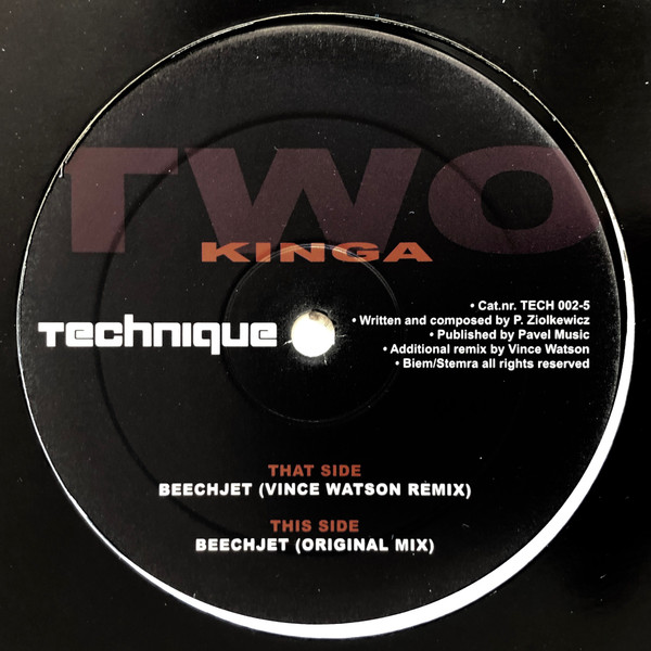 Kinga - Beechjet | Technique Records (Tech 002-5)