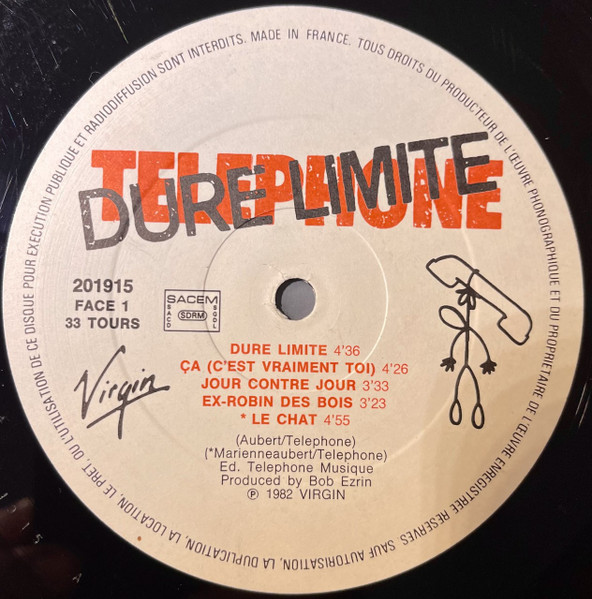 Téléphone - Dure Limite | Virgin (201915) - 3